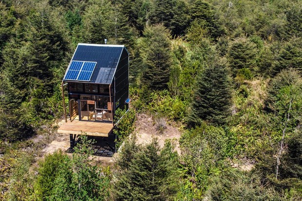 Esta tiny house autossuficiente permite que você viva sem pagar contas (Foto: Divulgação / ZeroCabin)