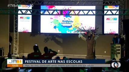 Escolas da Capital realizam festival de arte com o objetivo de inspirar e educar
