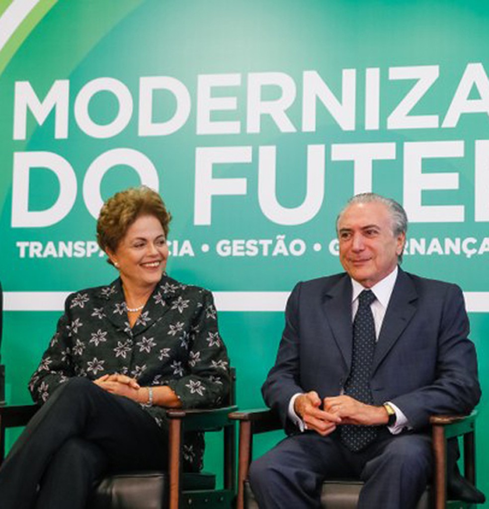 Dilma Rousseff e Michel Temer: ex-presidentes do Brasil — Foto: Roberto Stuckert Filho/PR