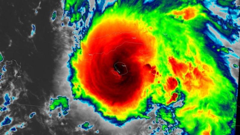 O furacão Ida deve atingir os EUA no domingo (Foto: NATIONAL WEATHER SERVICE)