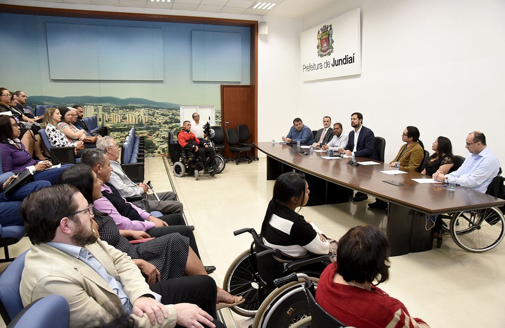 Conselho da Pessoa Com Defici&ecirc;ncia ter&aacute; reuni&atilde;o online aberta ao p&uacute;blico em Jundia&iacute; &mdash; Foto: Divulga&ccedil;&atilde;o/Prefeitura de Jundia&iacute;