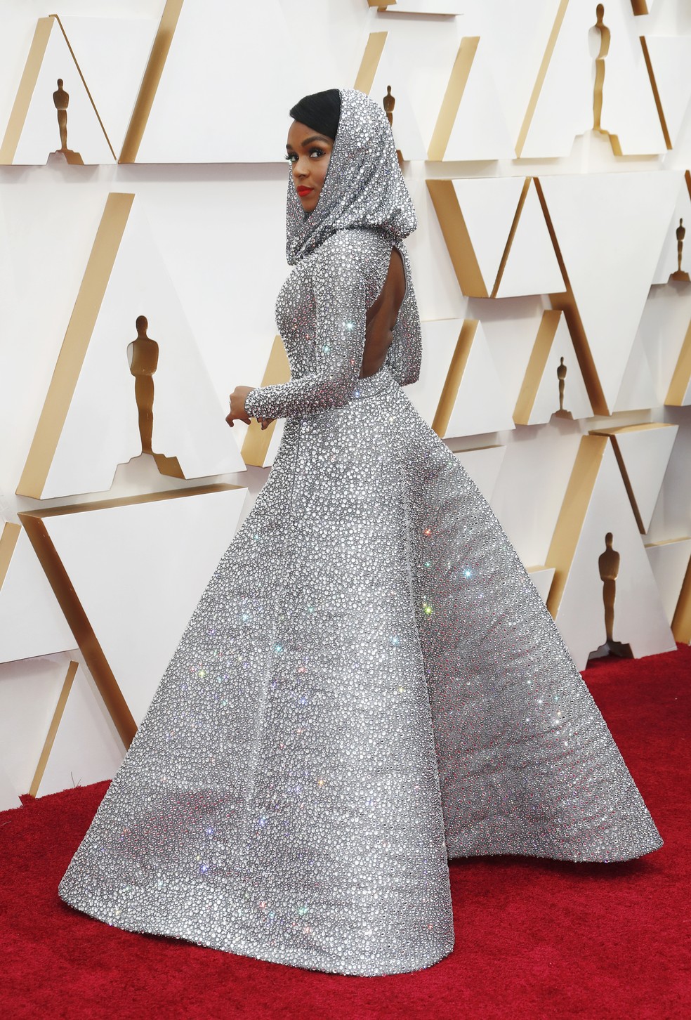 Janelle Monae no Oscar 2020 — Foto: REUTERS/Eric Gaillard