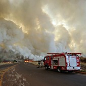 Incêndio atinge fazendas e mata um (Incêndio atinge fazendas e mata um (Cido Costa / Dourados Agora))