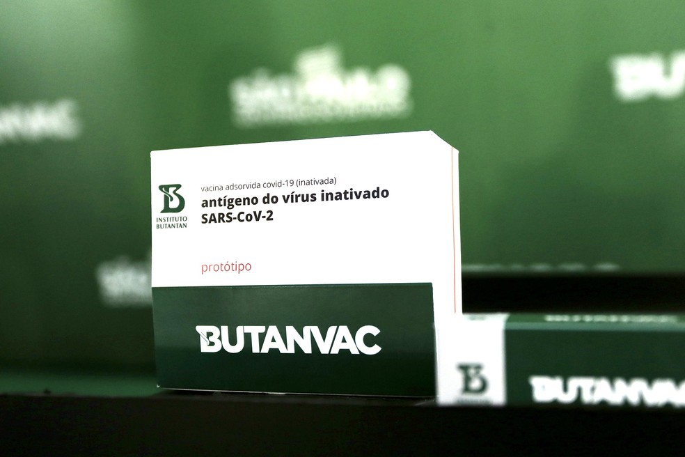 Governo de SP anuncia o início da fabricação da Butanvac em São Paulo nesta quarta-feira (28). — Foto: Divulgação/GESP 
