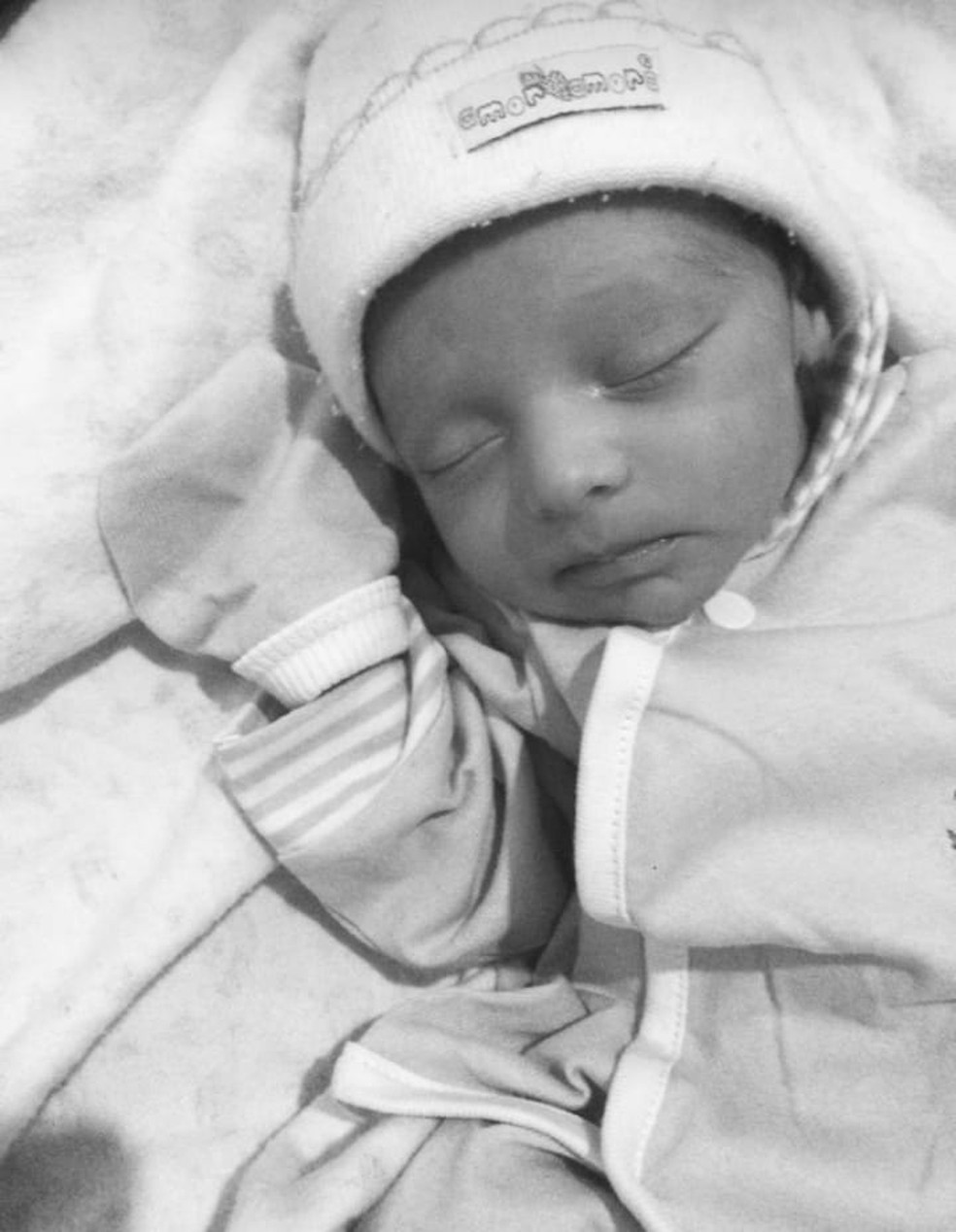 Bebê foi encontrado morte em casa, em Ecoporanga — Foto: Arquivo Pessoal