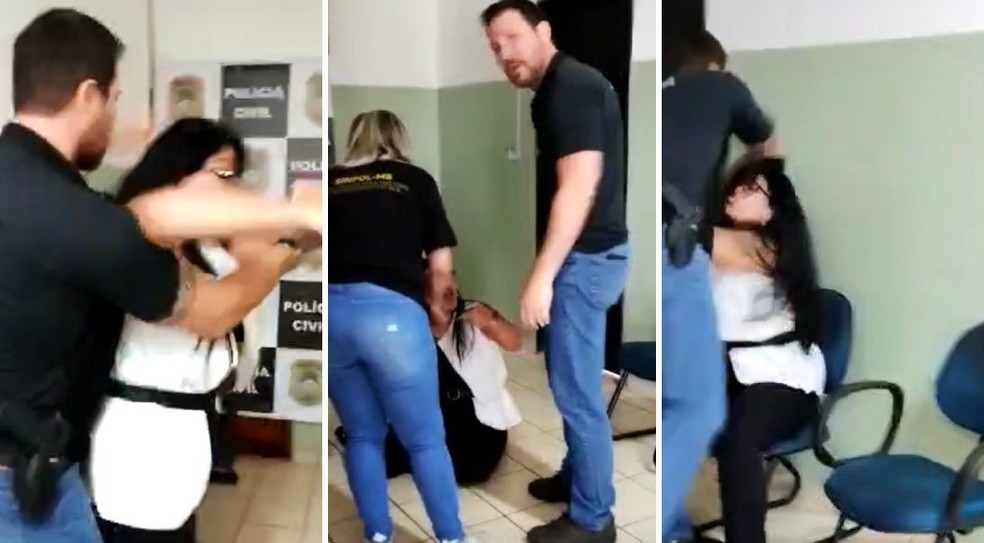 Advogada estava na delegacia para registrar boletim de ocorrência com clientes. — Foto: Reprodução/ArquivoPessoal