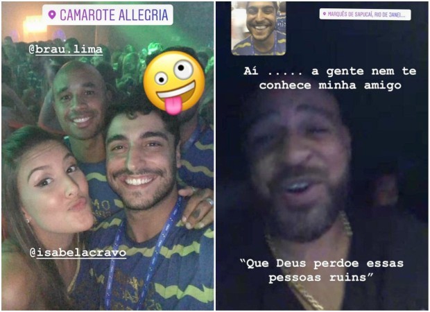Thiago Magalhães e Adriano Imperador (Foto: Instagram/Reprodução)