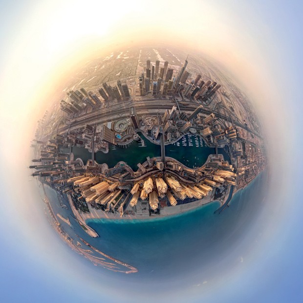 Dubai, Emirados Árabes (Foto: airpano.com)