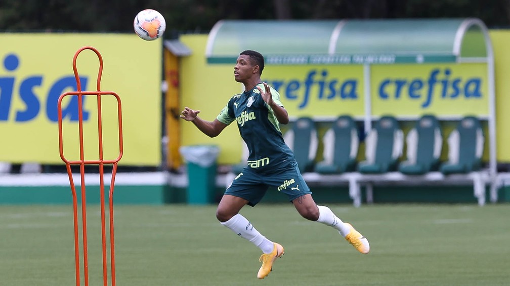 Danilo voltou aos treinos no Palmeiras no último domingo — Foto: Cesar Greco/Ag. Palmeiras