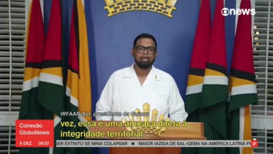 Guiana diz que vai acionar Conselho de Segurança da ONU após Venezuela anunciar mapa com Essequibo - Programa: Conexão Globonews 