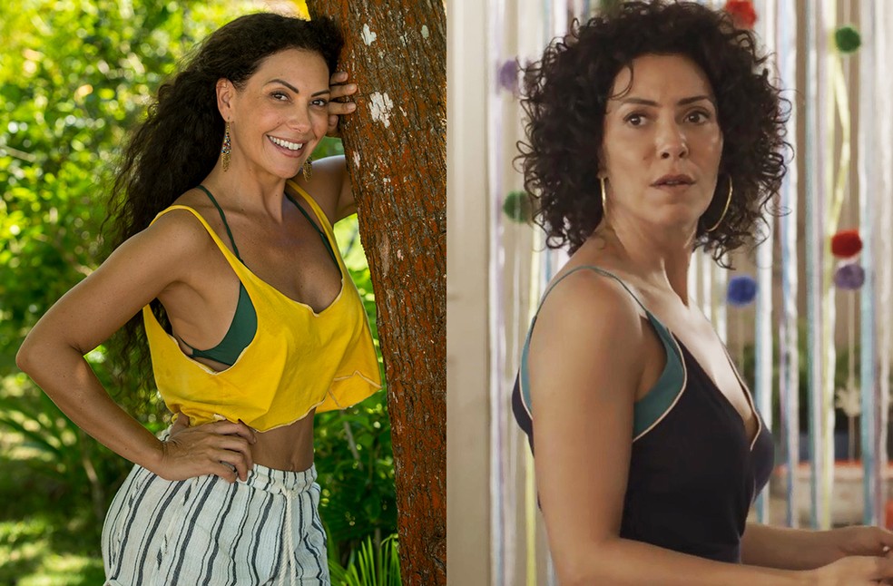 Cacau aparece com cabelos mais curtos e encaracolados na segunda fase (Foto: JoÃ£o Cotta/Globo)