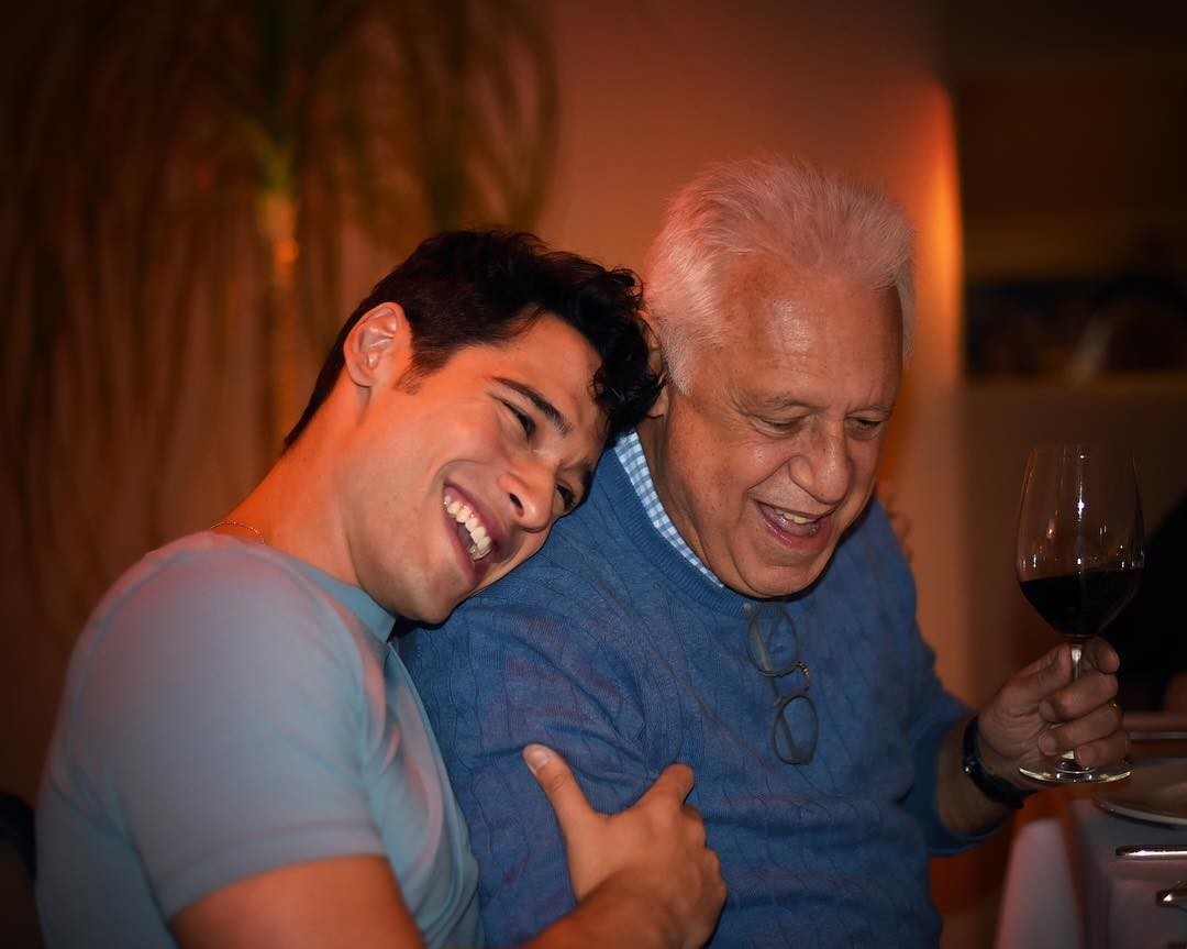 Bruno e o pai, Antônio Fagundes (Foto: Joao Fenerich)