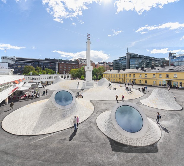 Helsinki ganha espaço de artes subterrâneo (Foto: Divulgação JKMM/ Mika Huisman)
