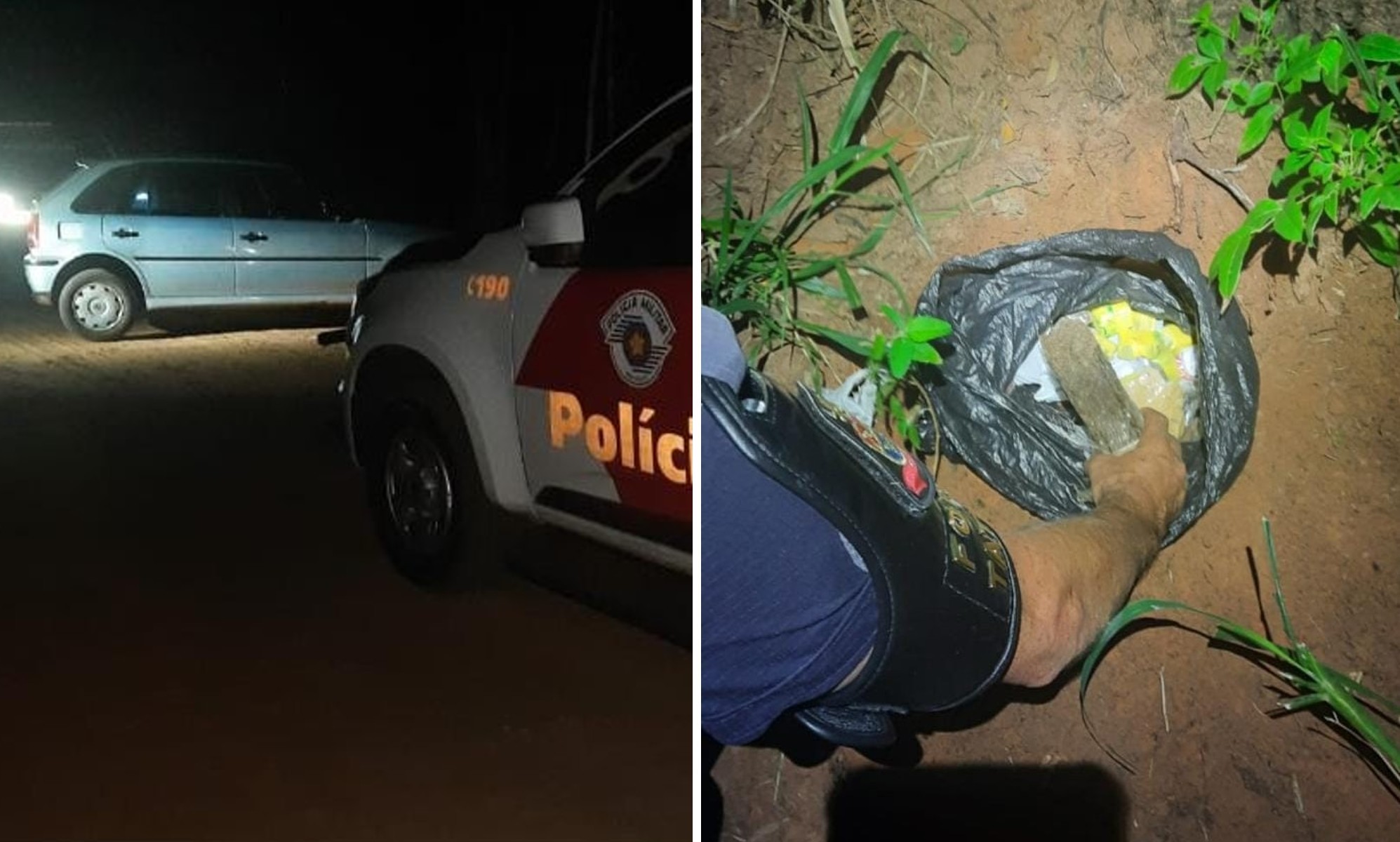 PM prende pai e filho suspeitos de tráfico de drogas em Tupã