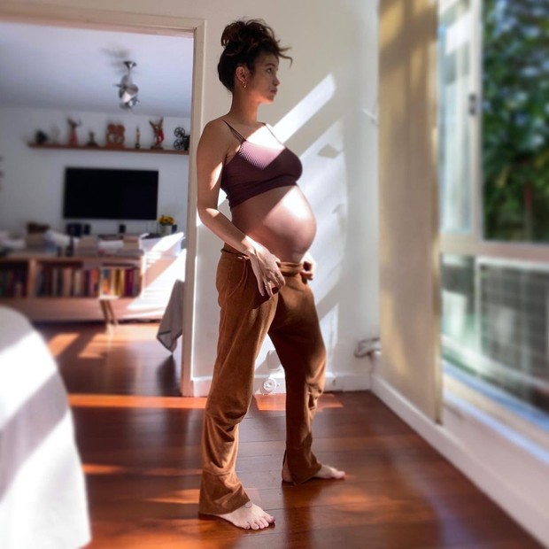 Grávida de gêmeas, Nanda Costa mostra barrigão (Foto: Reprodução/Instagram)