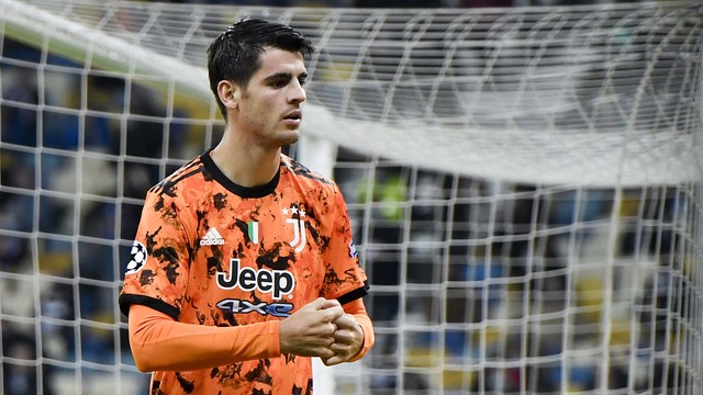Morata faz os dois gols da vitória da Juventus sobre o Dínamo de Kiev