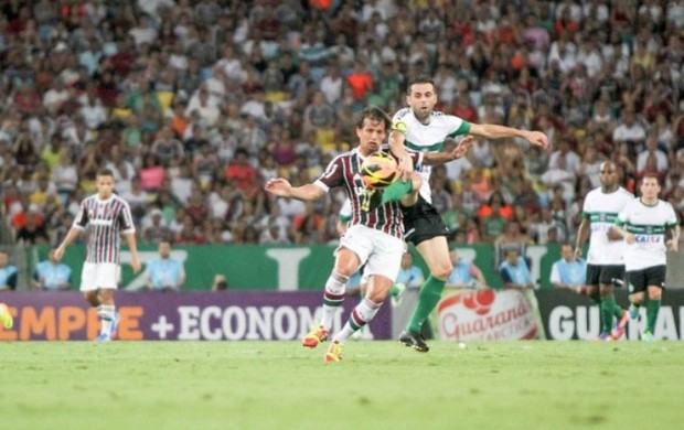 Confronto Fluminense x Coritiba (Foto: Site oficial do Coritiba/Divulgação)