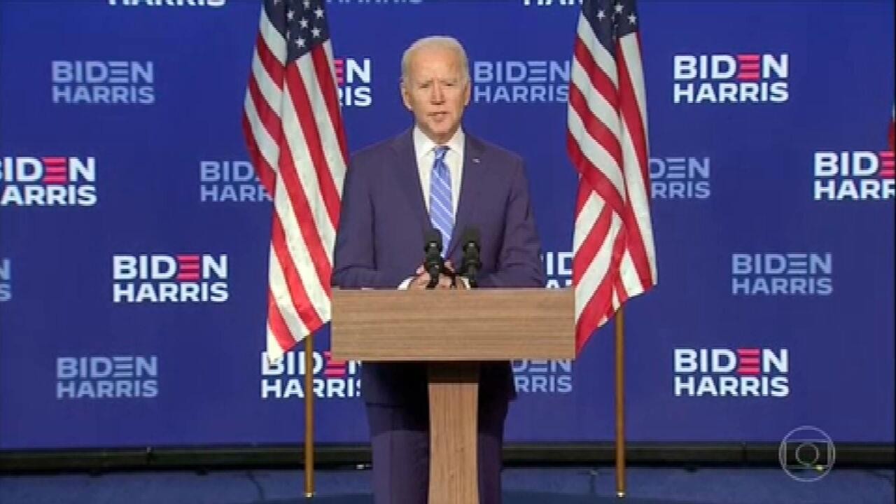 Joe Biden pede paciência ao eleitorado e se mostra otimista