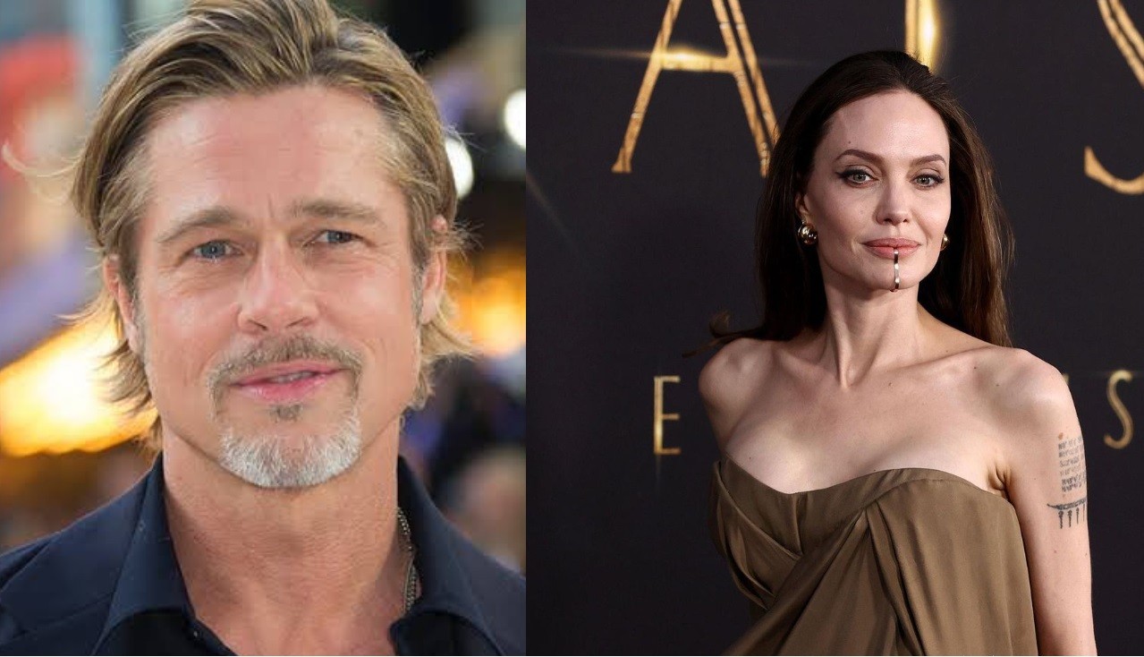 Brad Pitt e Angelina Jolie (Foto: Reprodução Instagram)