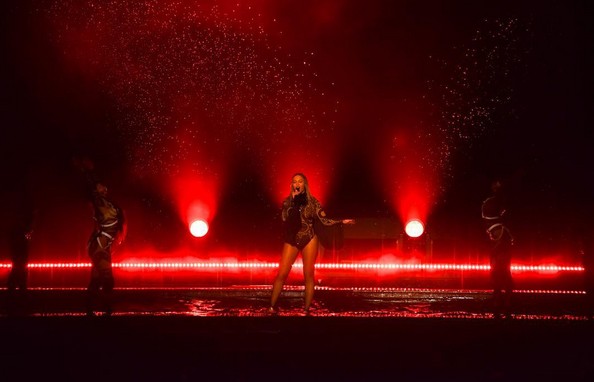 Beyoncé durante apresentação no BET Awards (Foto: Reprodução / Instagram)