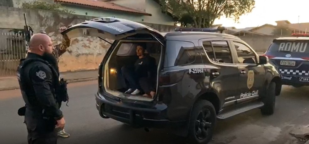 Pol&iacute;cia Civil cumpriu mandados em Artur Nogueira &mdash; Foto: Reprodu&ccedil;&atilde;o/EPTV