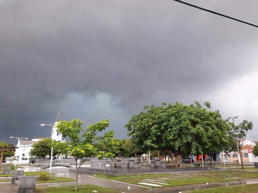 Chuva no Ceará. — Foto: Sistema Verdes Mares