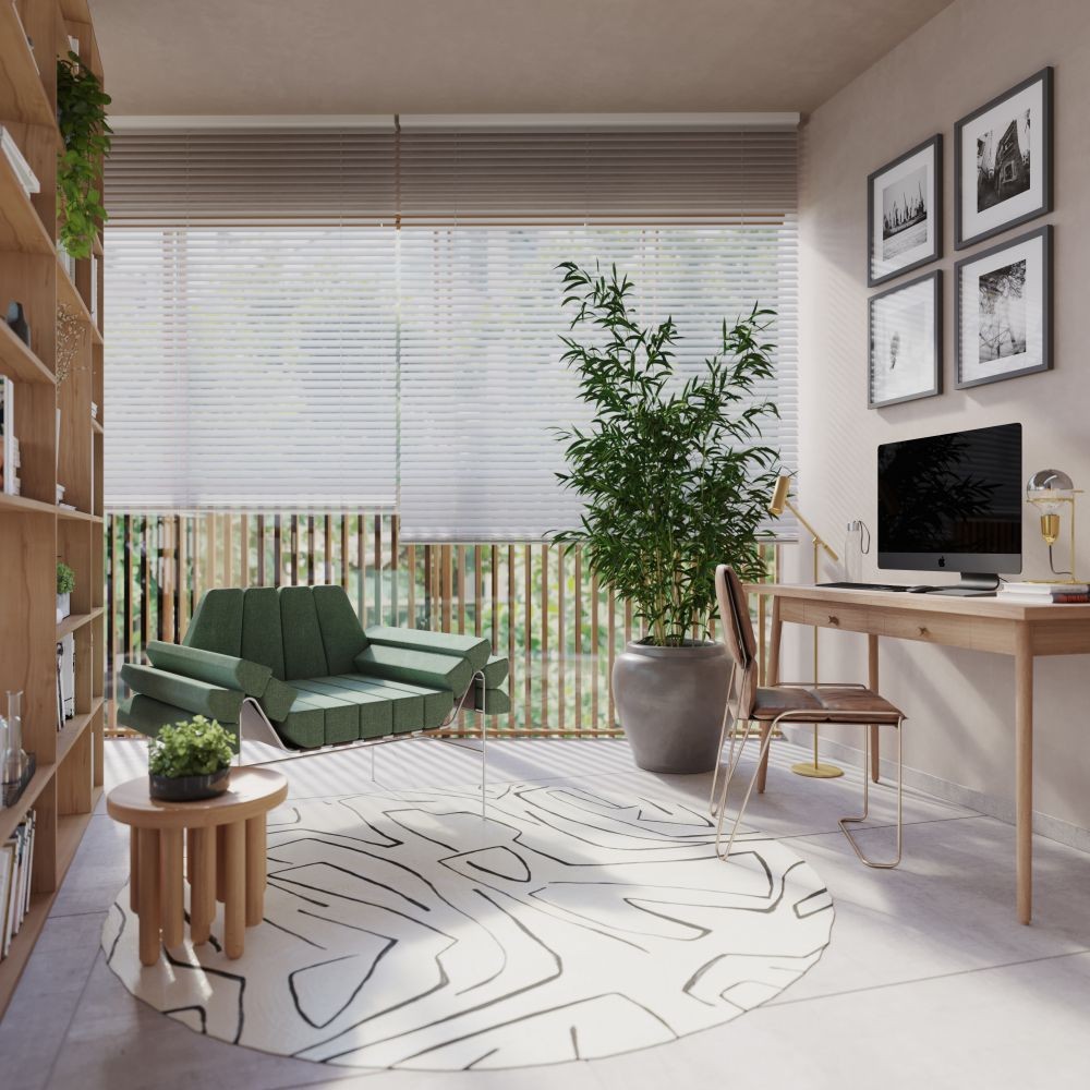 O projeto de interiores adotou um estilo minimalista e contemporâneo (Foto: Divulgação)