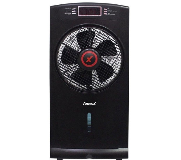 Climatizador de Ar Amvox ACL003 3 litros, com controle remoto e display Digital (Foto: Reprodução / Shoptime)