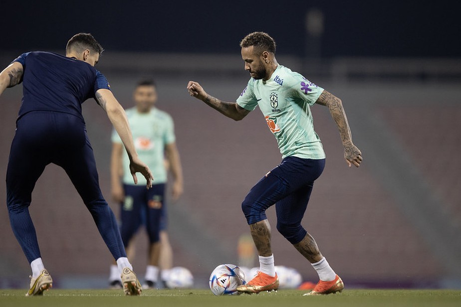Neymar em campo