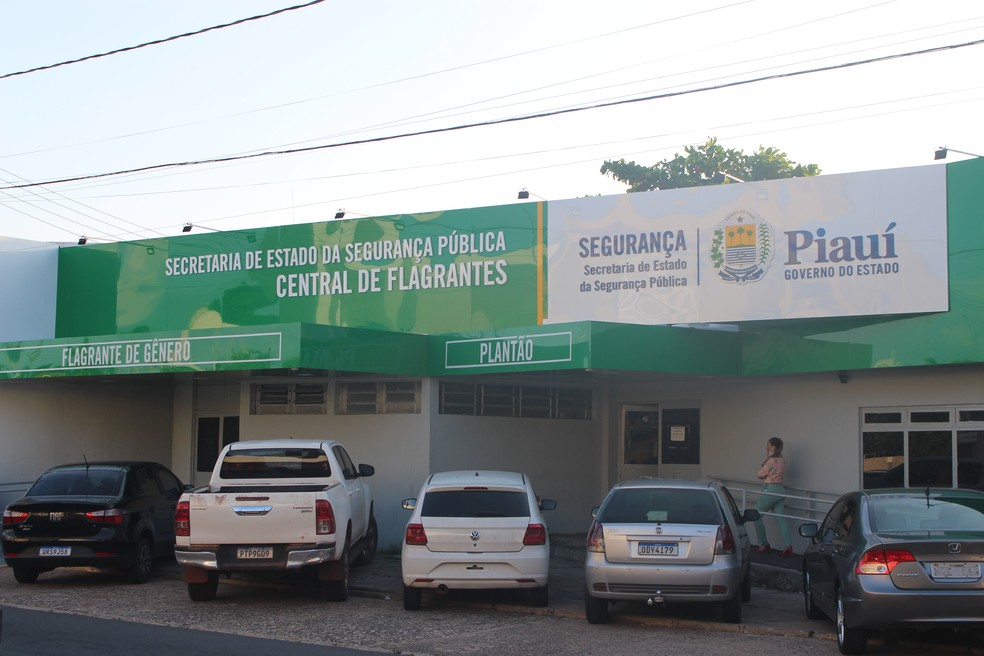 Central de Flagrantes de Teresina, Piauí — Foto: Lívia Ferreira /g1