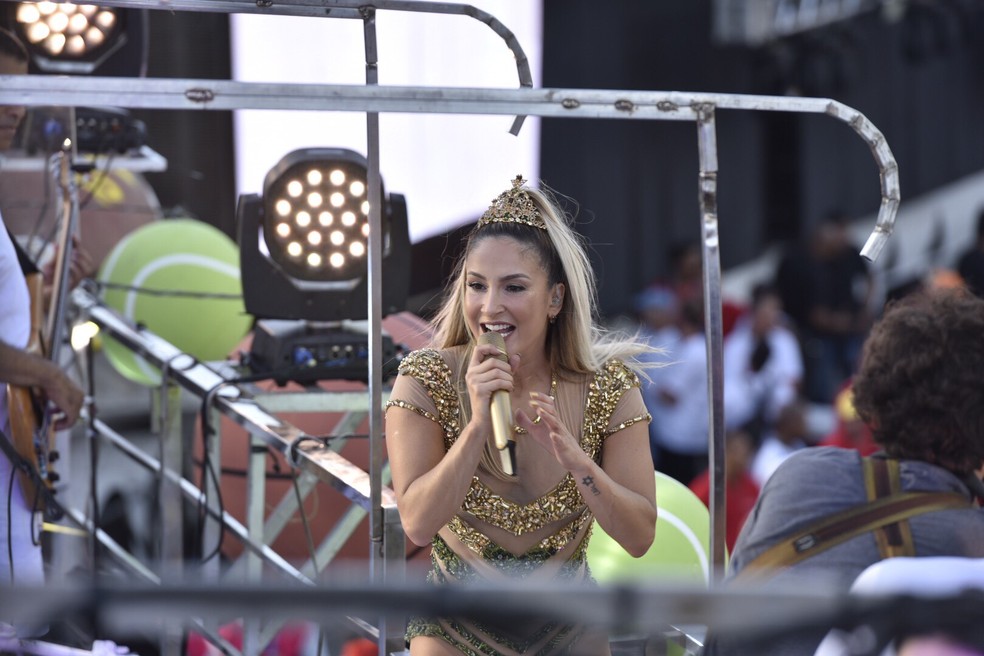 Claudia Leitte se apresenta no circuito Dodô (Barra/Ondina). (Foto: Elias Dantas/Ag. Haack)