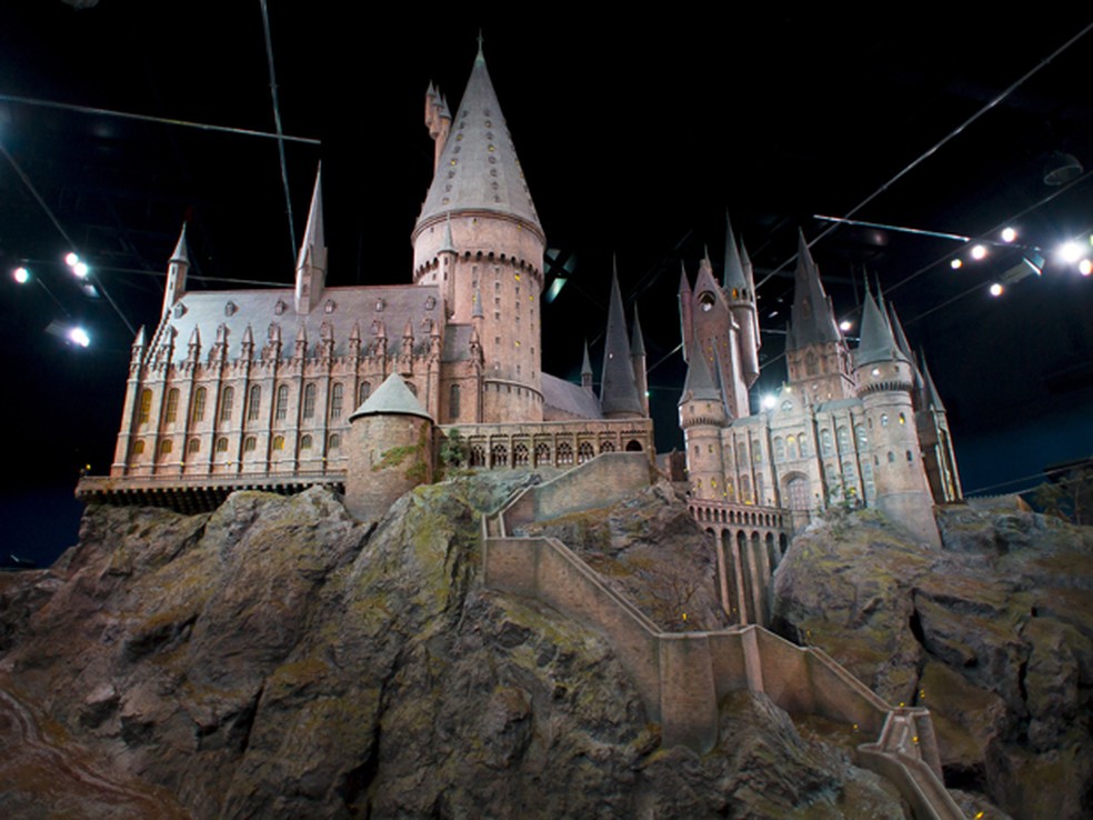 Estúdios de 'Harry Potter' em Leavesden, próximo a Londres (Foto: Jonathan Short/AP)