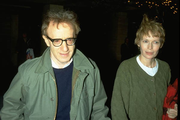 Woody Allen e Mia Farrow (Foto: Getty Images)