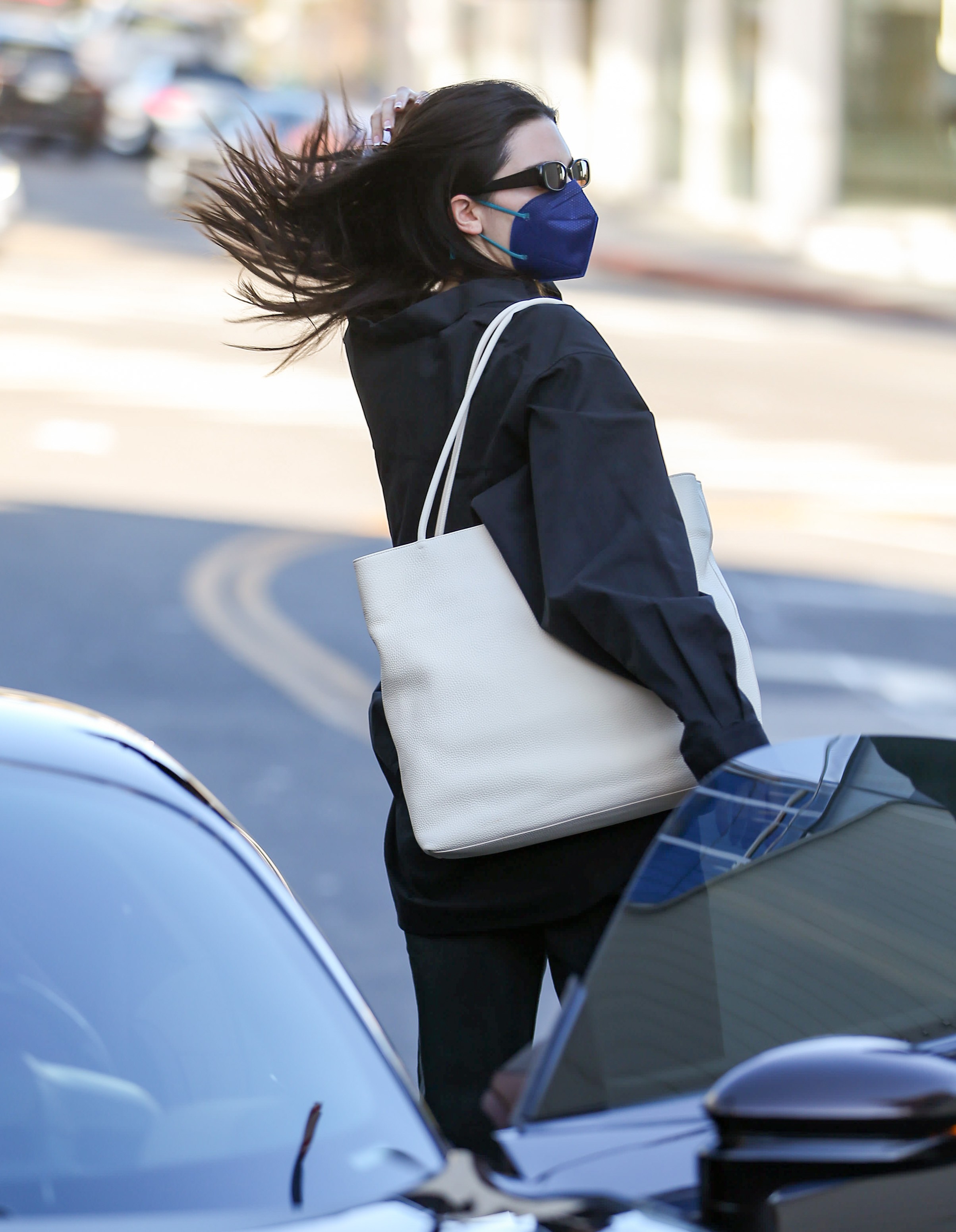 LOS ANGELES, CA - FEBRUARY 02: Kendall Jenner is seen on February 02, 2022 in Los Angeles, California.  (Photo by Bellocqimages/Bauer-Griffin/GC Images) (Foto: GC Images)