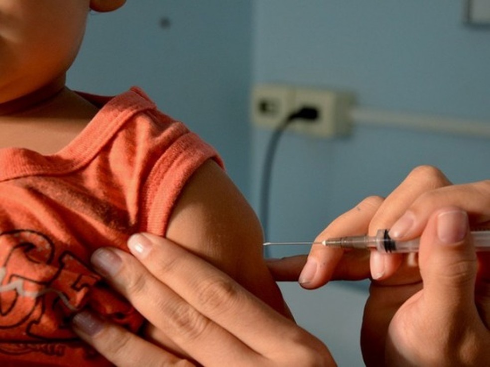 Vacinação de crianças de seis meses e para menores de três anos contra Covid-19 — Foto: Reprodução/Sapezal