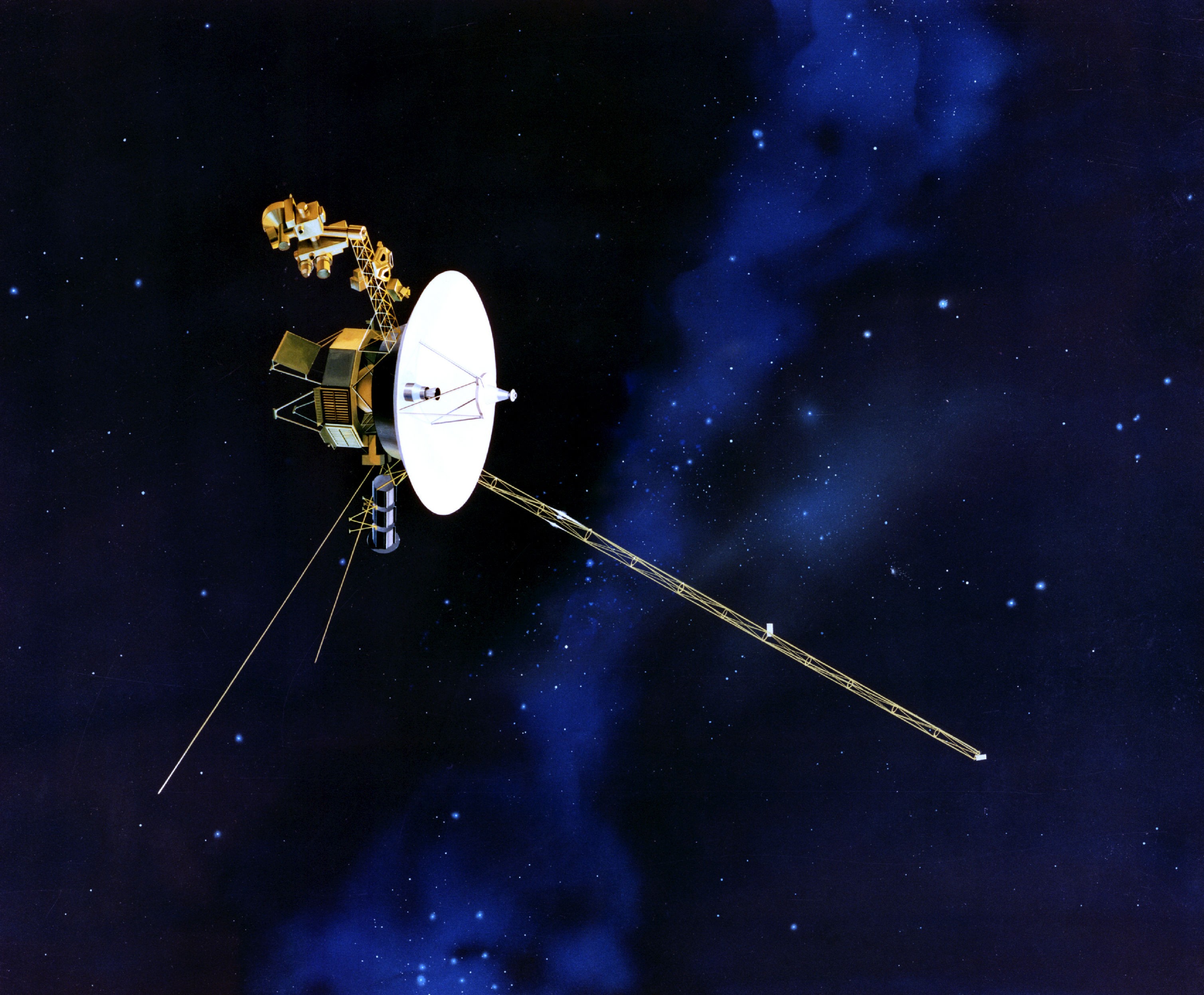 Voyager 2 está finalizando seu trajeto no nosso sistema solar (Foto: NASA)