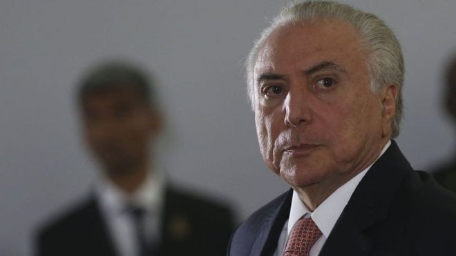 Vice-presidente da República, Michel Temer destaca projeto do Criciúma -  Lance!