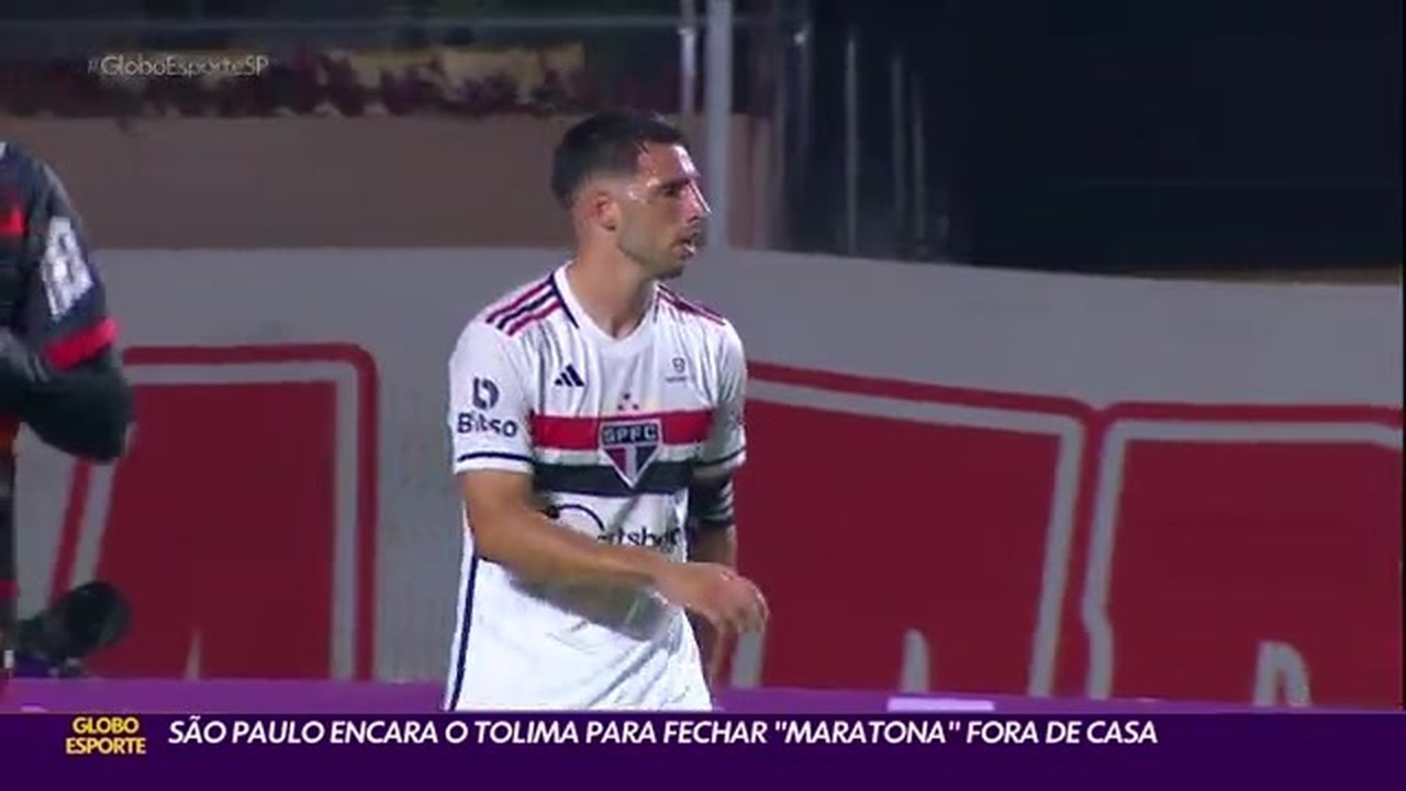 S&atilde;o Paulo encara o Tolima pra fechar 'maratona' fora de casa