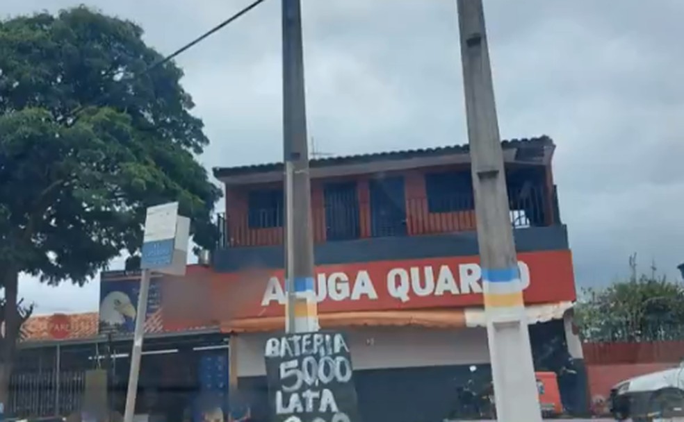 Menina foi encontrada em uma pensão da cidade — Foto: Reprodução/RPC