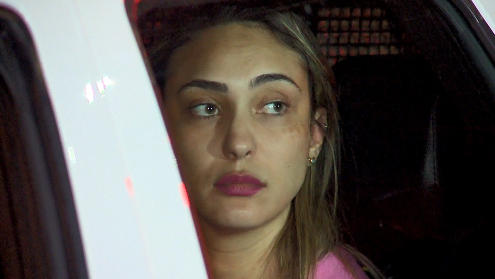 Adriana Felisberto Pereira, de 33 anos, motorista envolvida no atropelamento da modelo Luísa Lopes — Foto: Reprodução/TV Gazeta