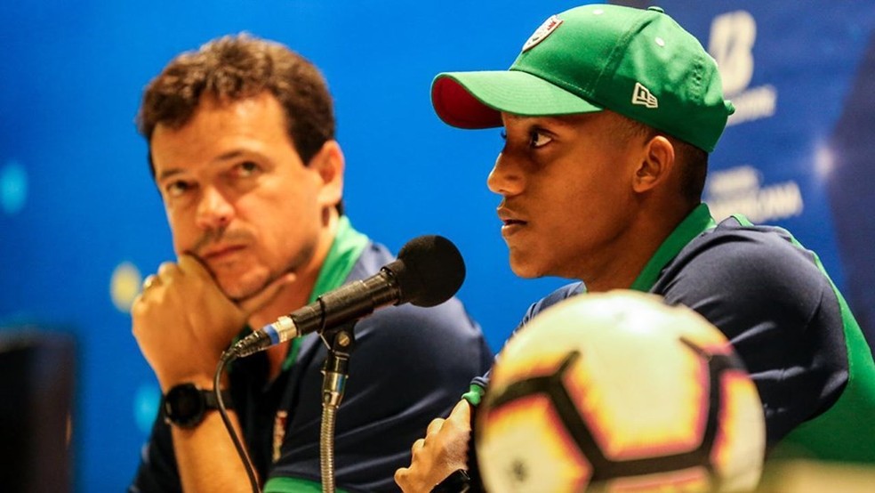 Jovem Jo�o Pedro vivei seu melhor momento no Flu sob comando de Diniz � Foto: Lucas Mer�on / Fluminense FC