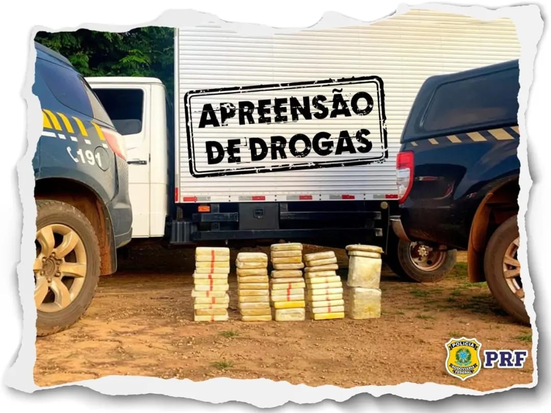 Mais de 50 kg de cocaína são encontrados em fundo falso de caminhão em Rondônia