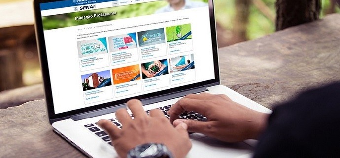 Senai oferece cursos gratuitos de capacitação online