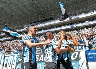 Grêmio busca  engatar uma série de triunfos, e tem exemplo no rival Galo