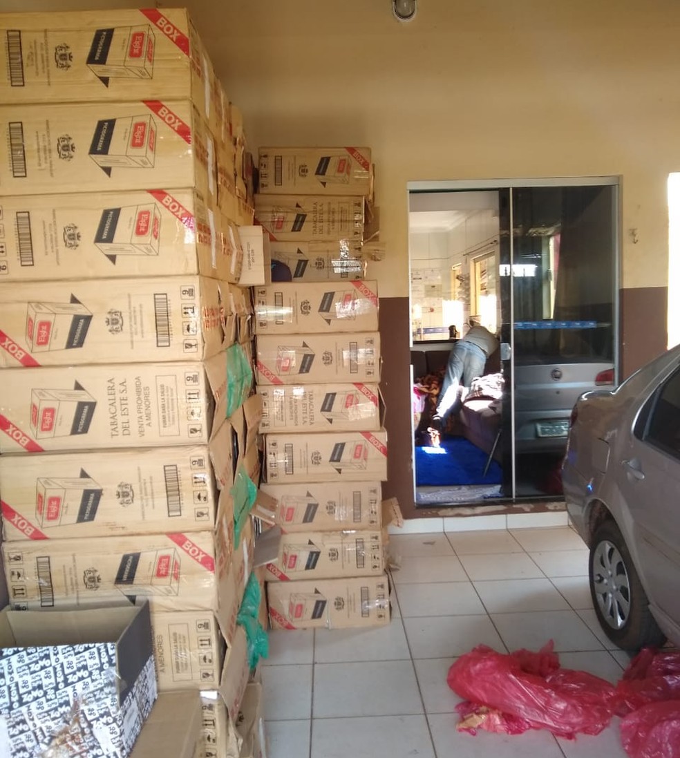 Material foi apreendido em Assis pela Polícia Militar — Foto: Polícia Militar / Divulgação 