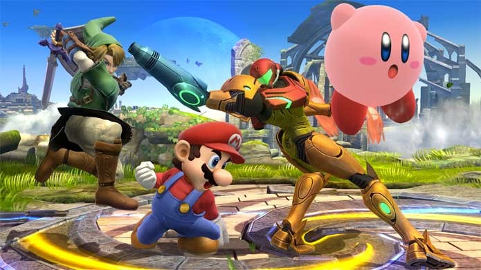 Super Smash Bros traz encontro de Mario com vários personagens (Foto: Divulgação/Nintendo)