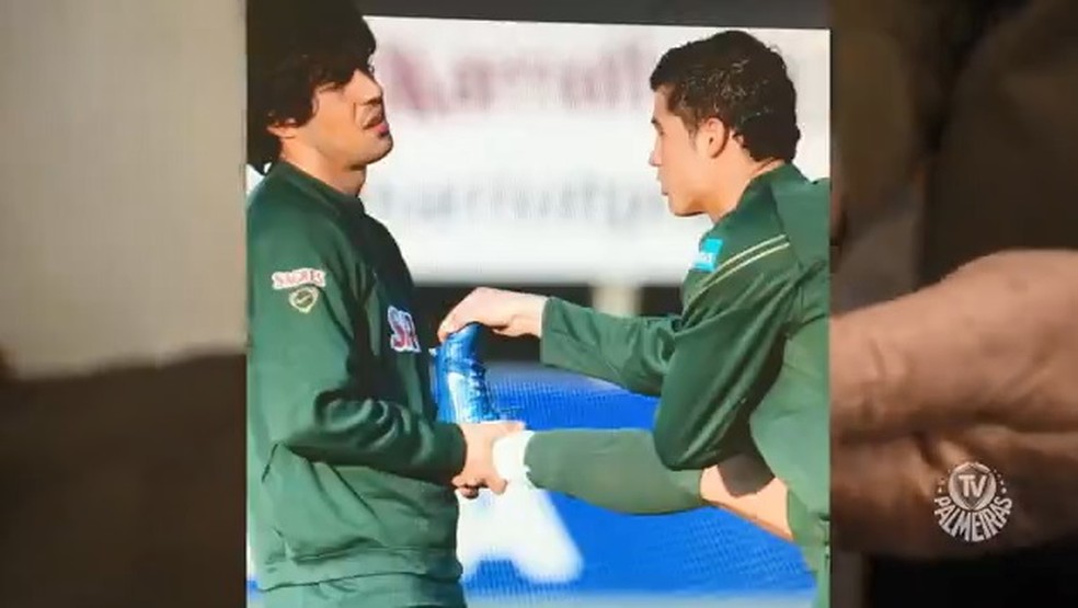 Abel Ferreira Recebe Visita De Felipao Antes De Jogo Do Palmeiras E Mostra Foto Com Cr7 Palmeiras Ge