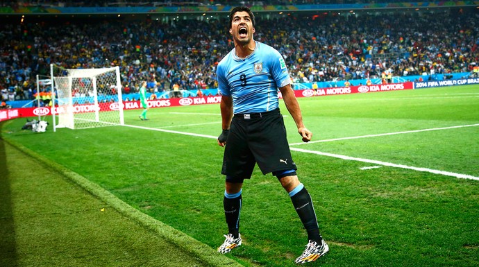 [COPA 2014]Gols, lágrimas e festa: Suárez brilha  na vitória Celeste sobre a Inglaterra
