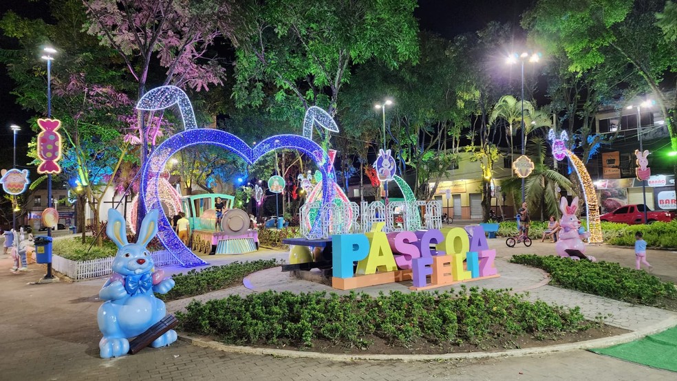 Vila de Páscoa, em Cariacica, ES. — Foto: Divulgação 
