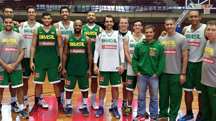 seleção masculina basquete jogos pan-americanos de toronto (Foto: Divulgação/CBB)